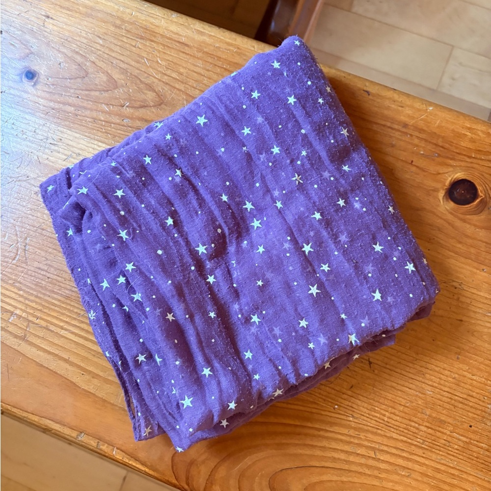 4/$25 Iviva Purple Star Infinity Scarf